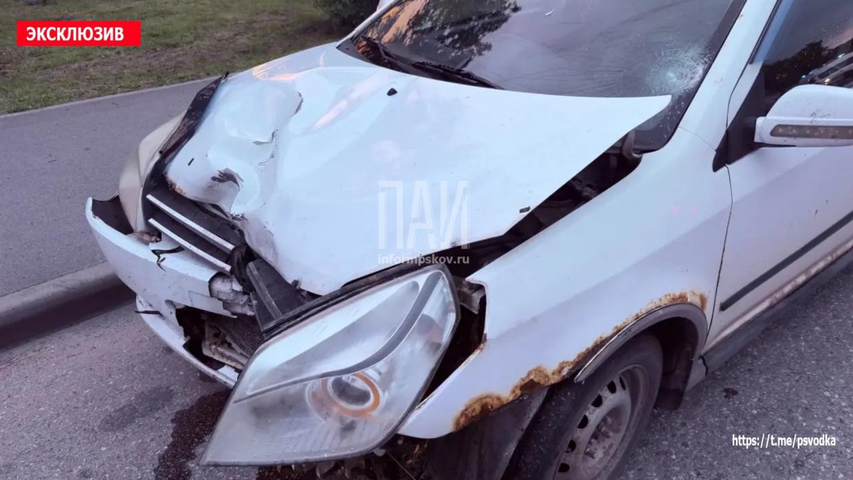 ДТП в Пустошке 