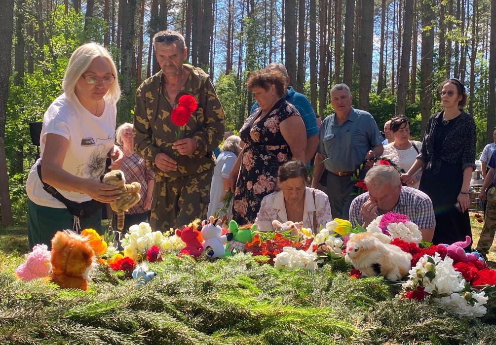 Останки погибших в годы войны