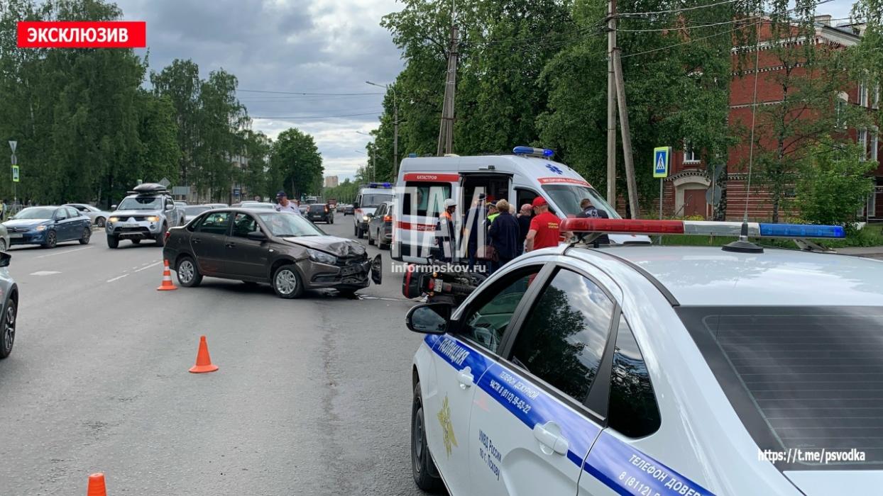 ДТП в Пскове 