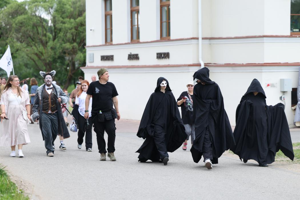 По следам Пушкина: театрализованное шествие в Пскове