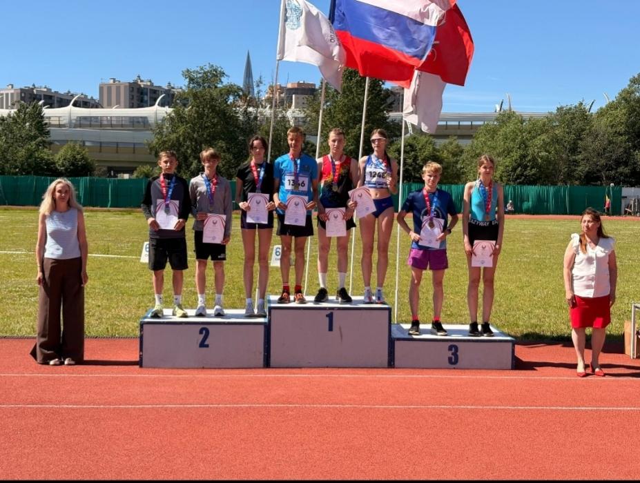 Спортсмены из Псковской области завоевали медали чемпионата и первенства СЗФО по лёгкой атлетике 