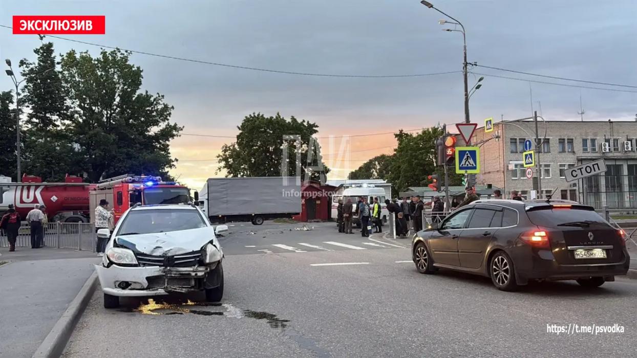 ДТП в Пустошке 