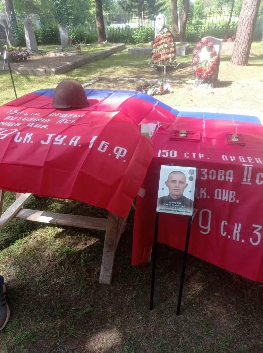 Перезахоронению останков 12 бойцов Красной армии