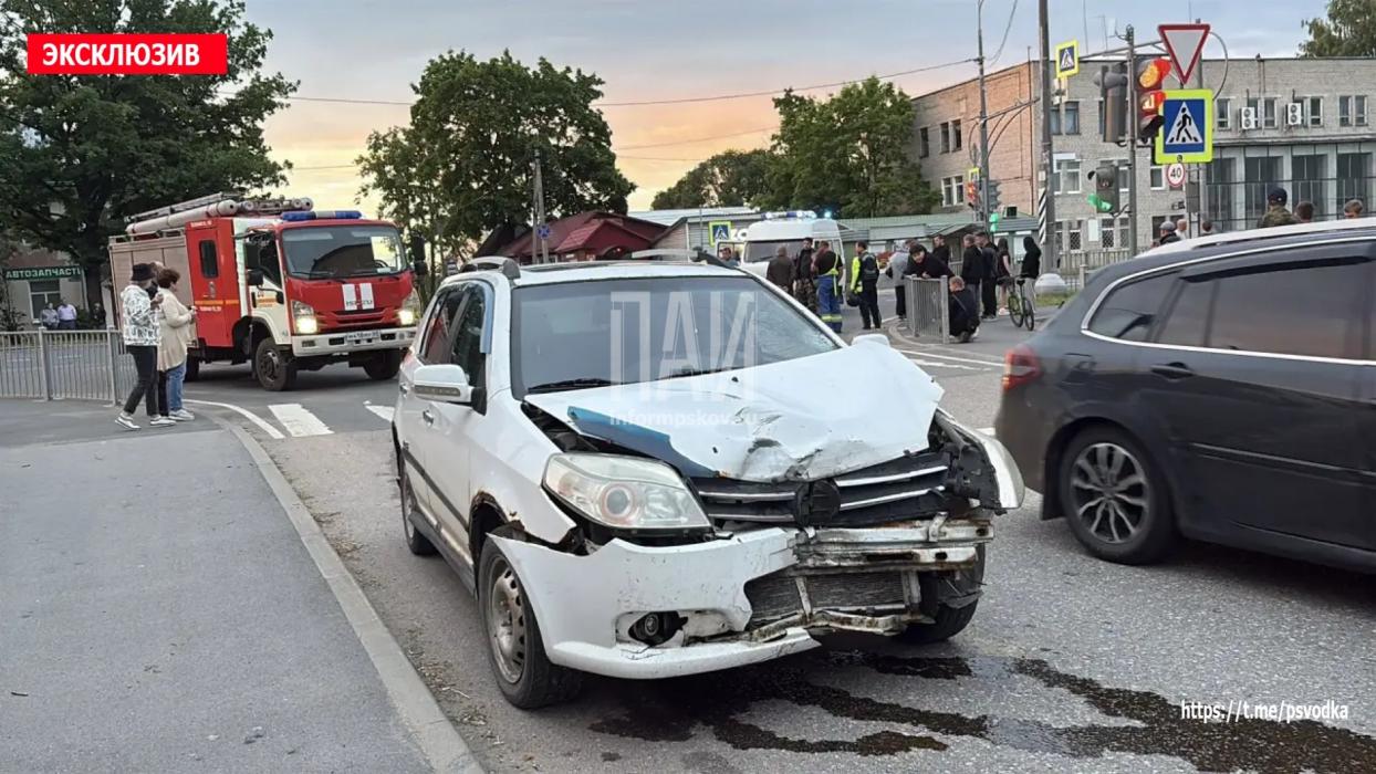 ДТП в Пустошке 