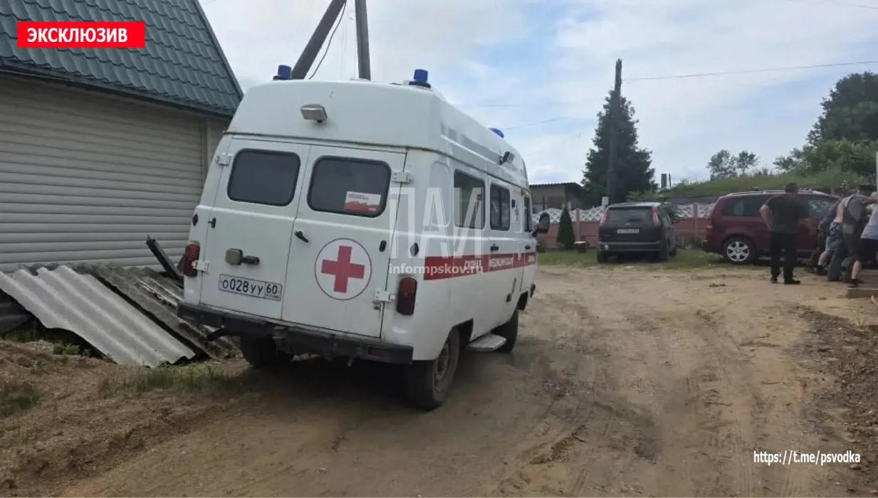 Возгорание бани и хозяйственных построек в Невеле