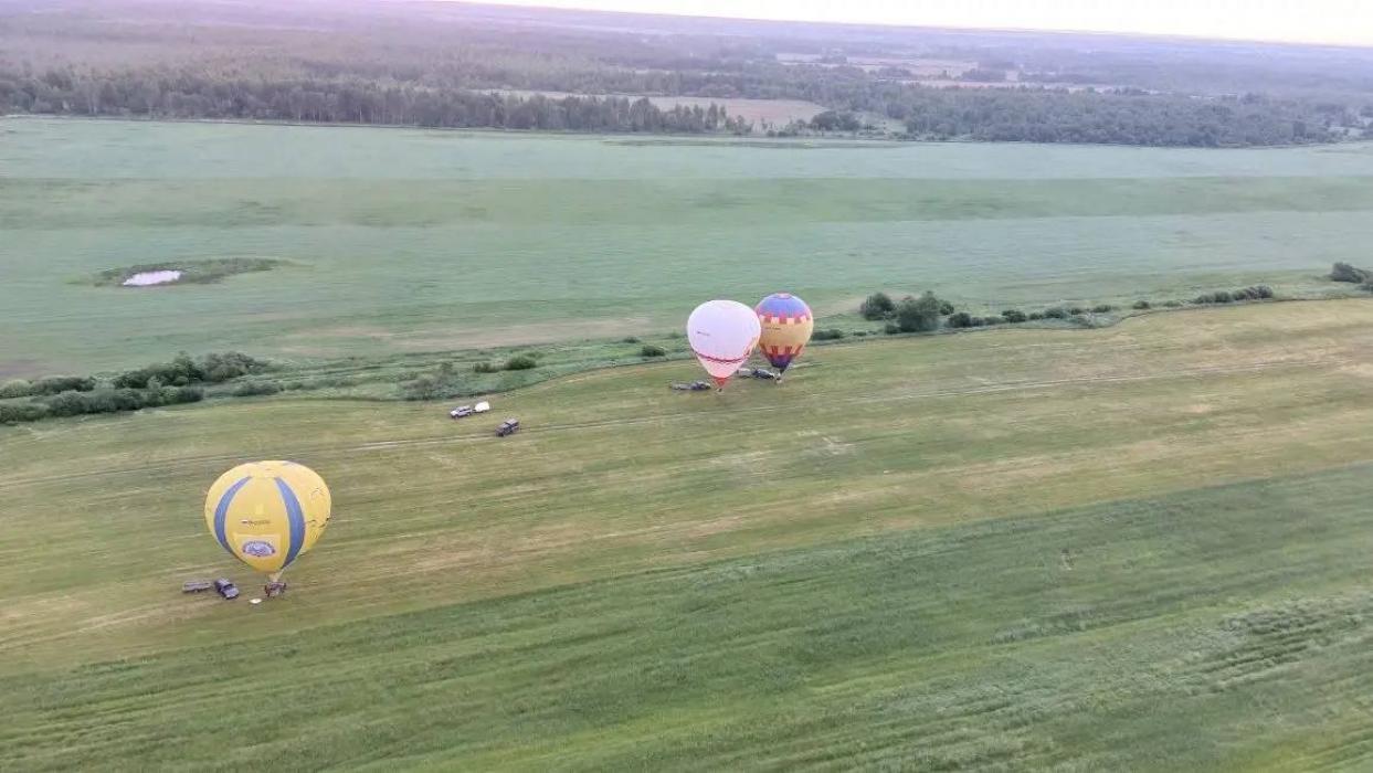 Первый тренировочный вылет на аэростате состоялся в Великих Луках