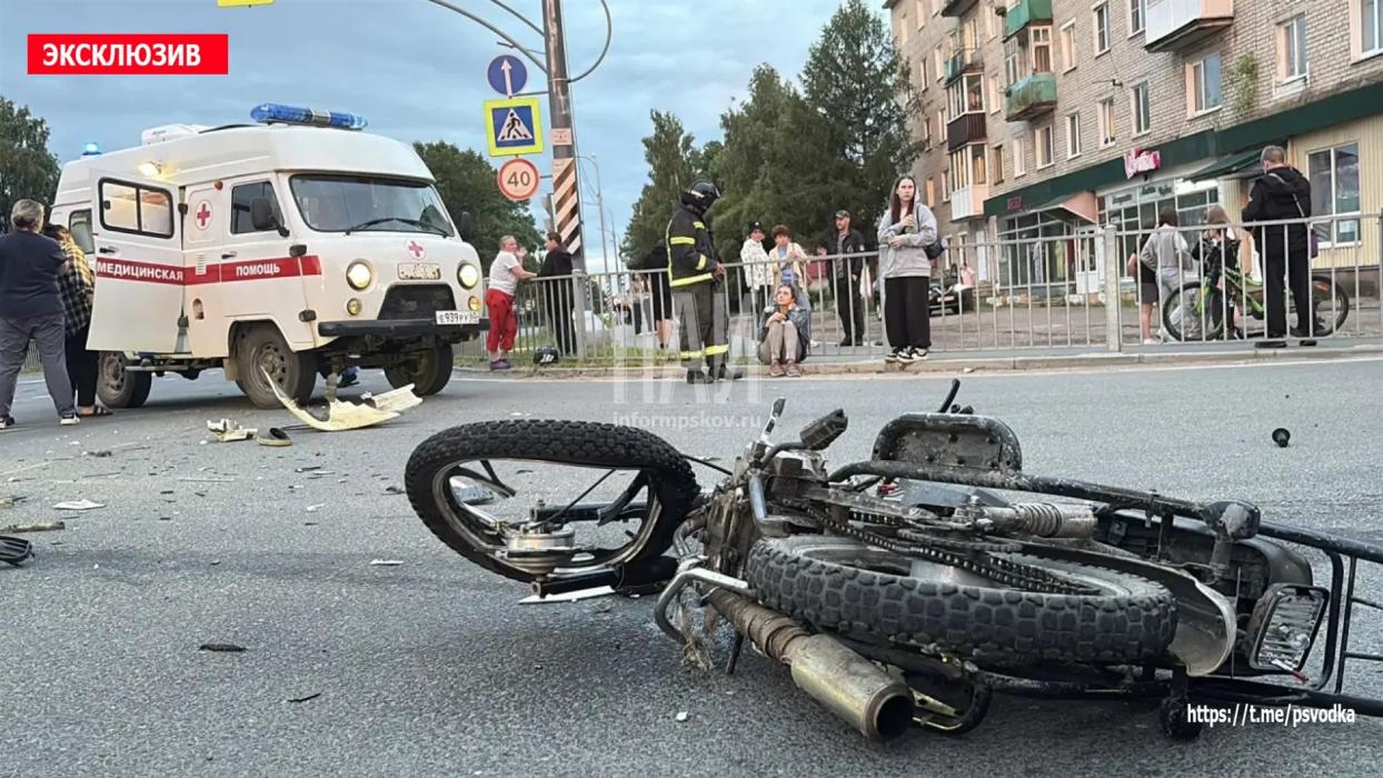 ДТП в Пустошке 