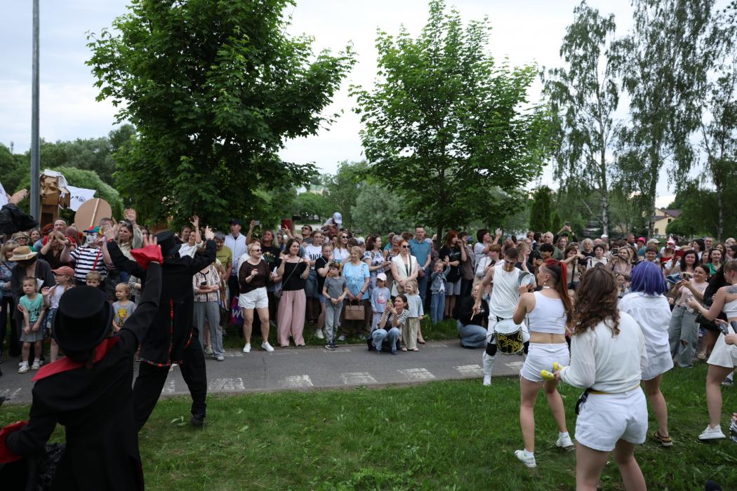 По следам Пушкина: театрализованное шествие в Пскове