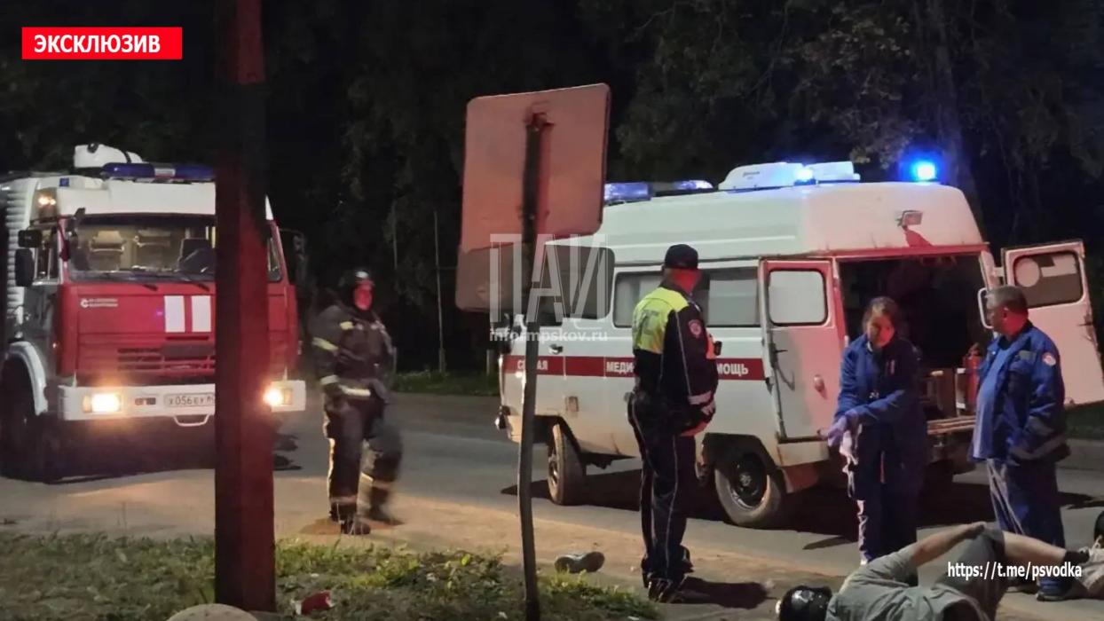 В Острове нашли мужчину рядом с разбитым скутером
