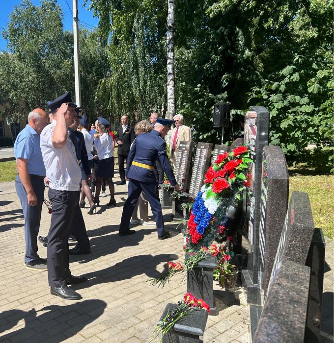 Мероприятие, посвящённое 82-й годовщине освобождения Острова и Островского района