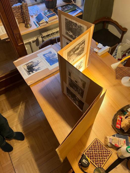 Оригинальный фотоальбом с историческими снимками усадьбы Строгановых в Волышово обнаружили во время подготовки выставочного проекта