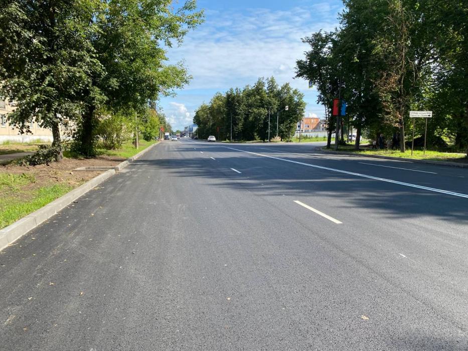 Ремонт на улице Вокзальной в Пскове