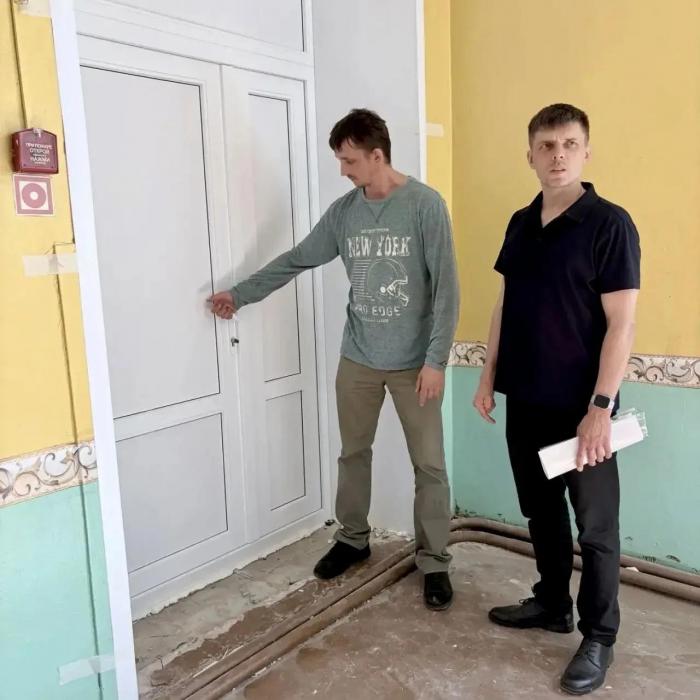 Благодаря областному конкурсу проектов в детсаду «Муравейник» установили 26 окон и 4 двери