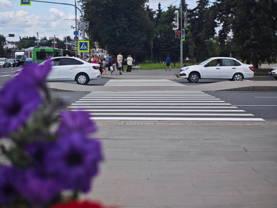 Площадь Ленина в Пскове