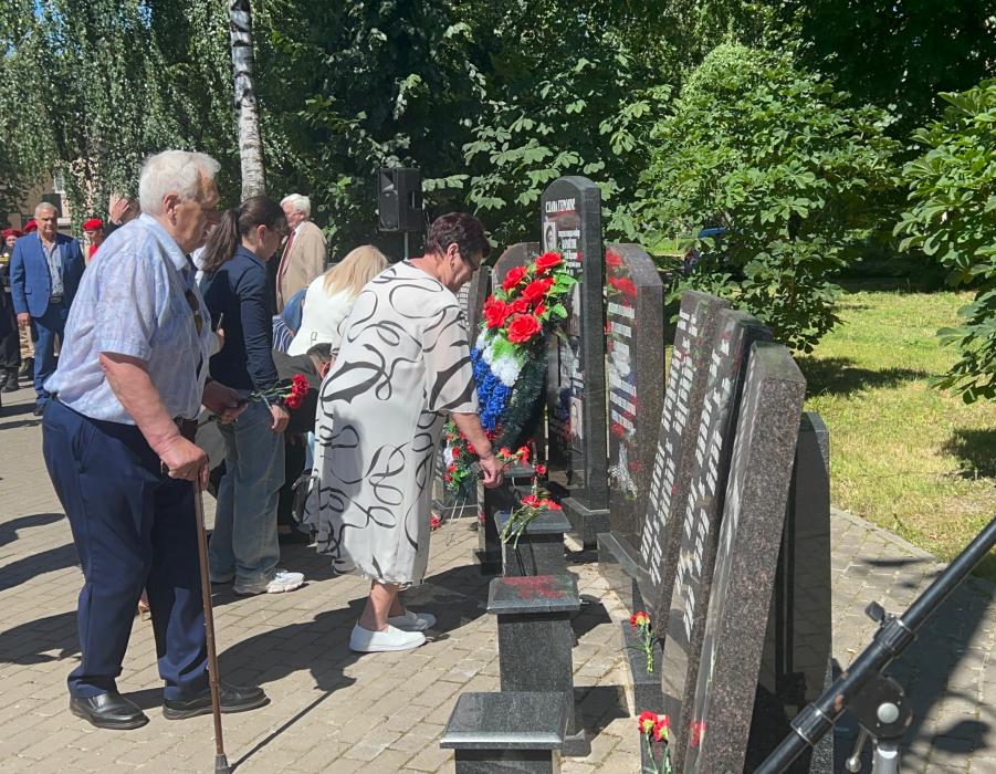 Мероприятие, посвящённое 82-й годовщине освобождения Острова и Островского района