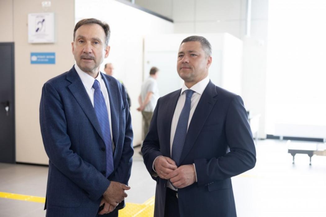 Осмотр технической готовности нового терминала прилёта