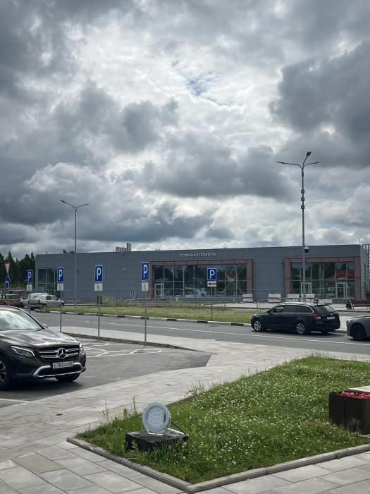 Обновлённый терминал вылета в Псковском аэропорту