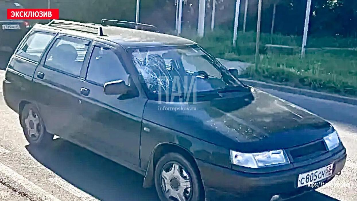 ДТП в Великих Луках у дома № 44 на улице Гражданской