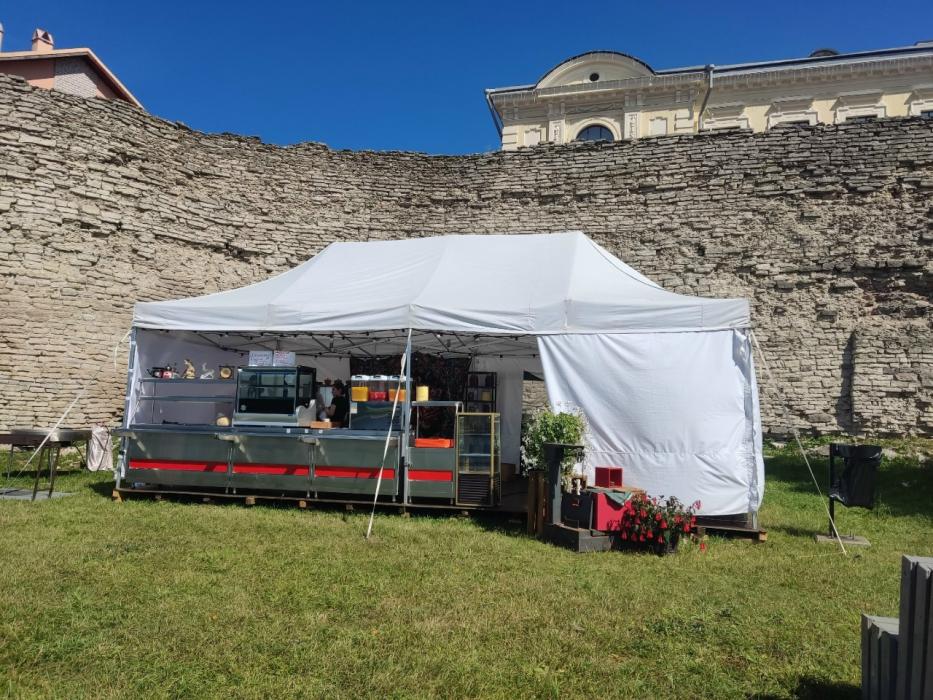 ​Фестиваль «Псковские каникулы» открыли на набережной реки Великой