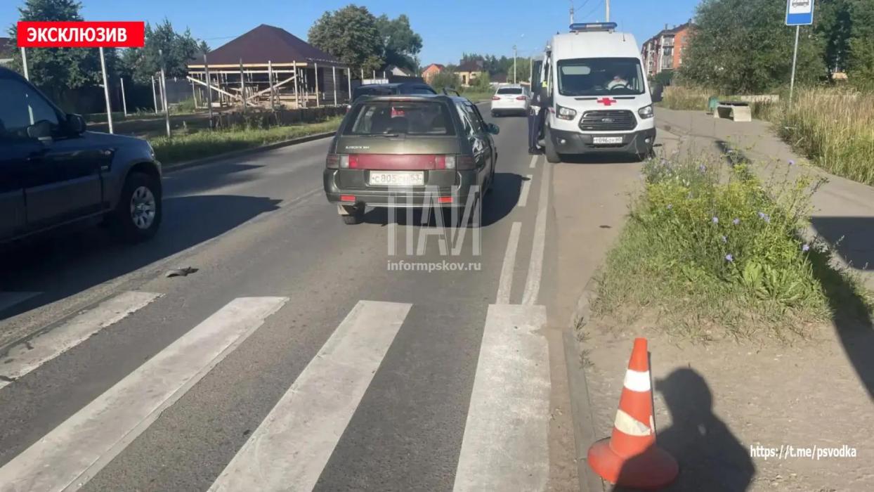 ДТП в Великих Луках у дома № 44 на улице Гражданской