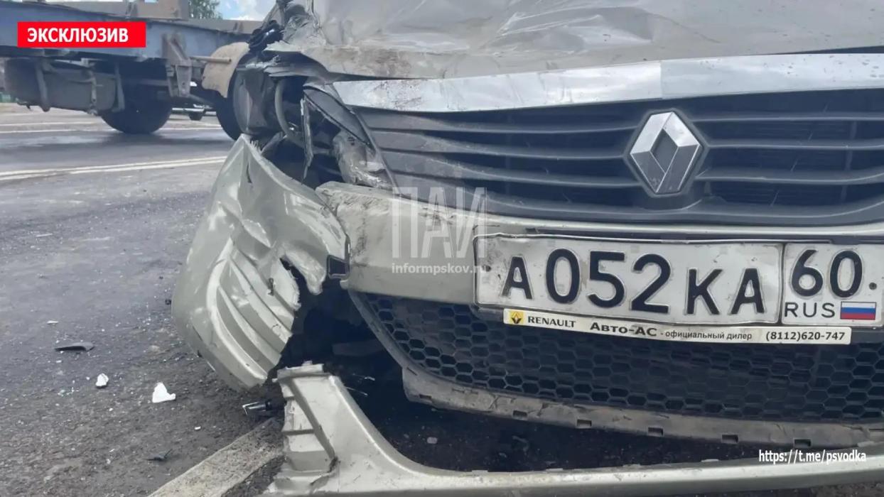 В Опочке в ДТП пострадала женщина