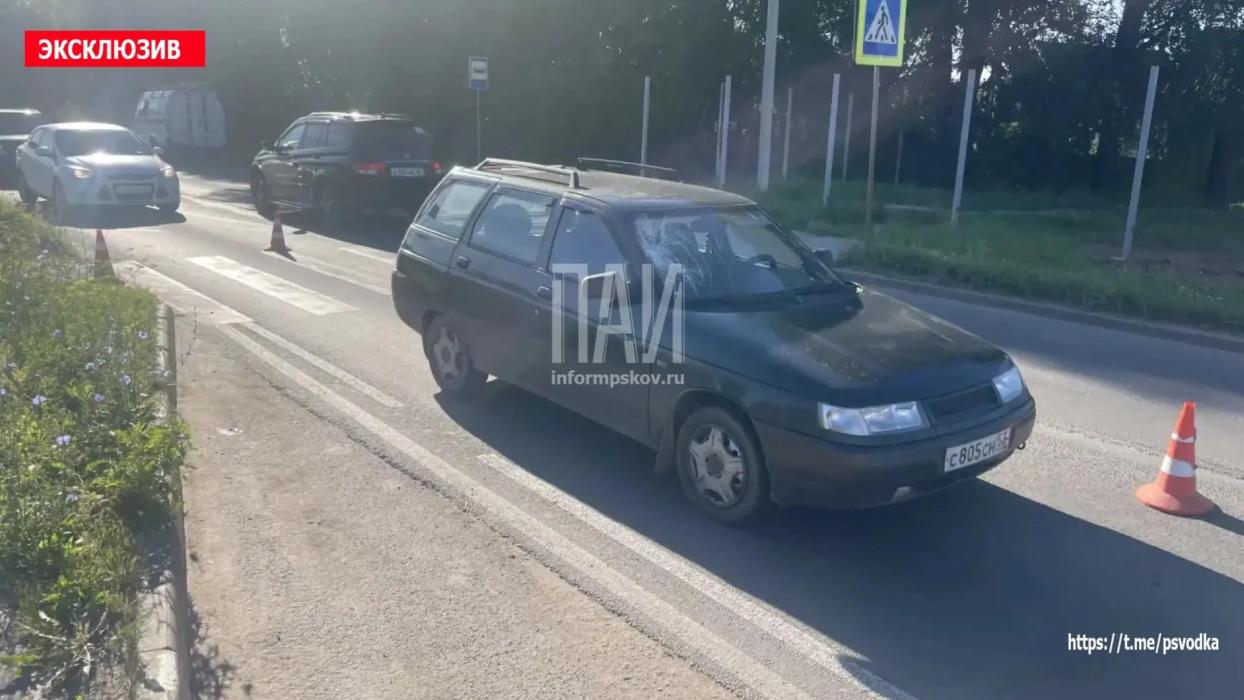 ДТП в Великих Луках у дома № 44 на улице Гражданской