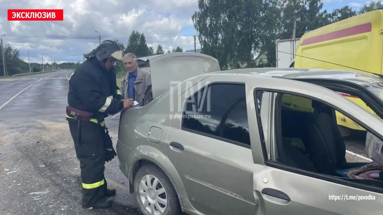 В Опочке в ДТП пострадала женщина