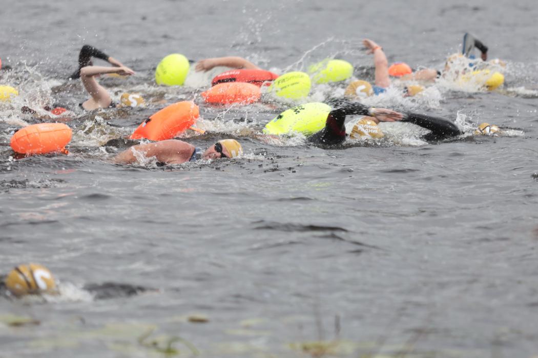 Пятый заплыв на открытой воде Swimcup состоялся в Пскове