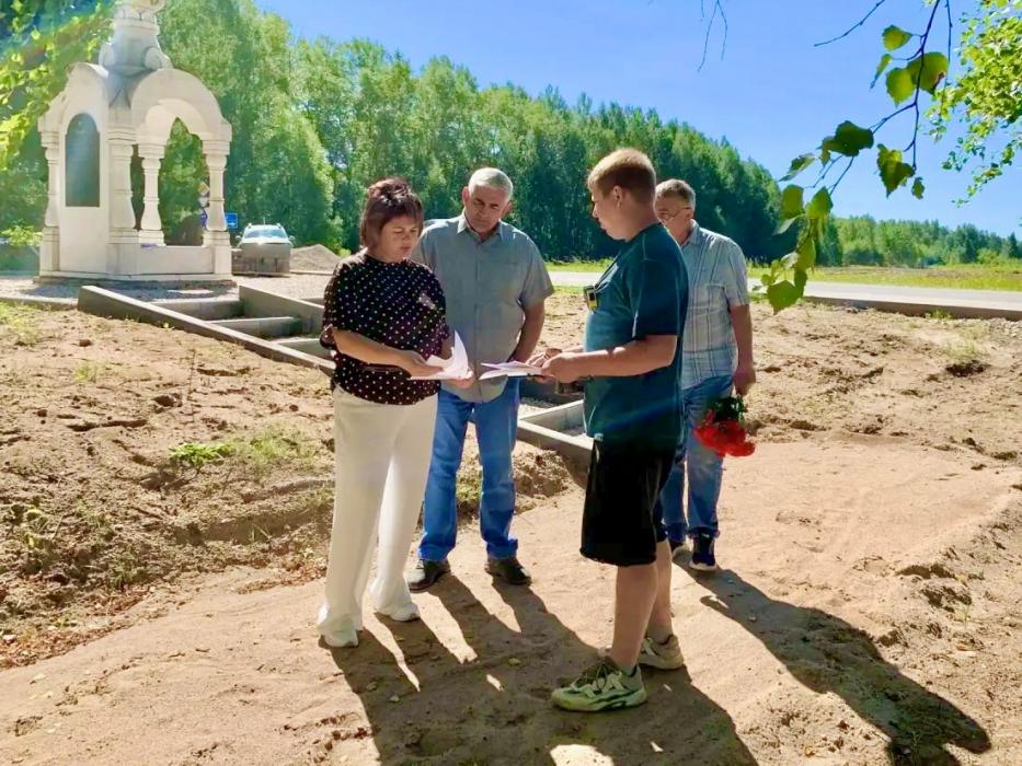 Благоустройство мемориала «Жидилов Бор» 