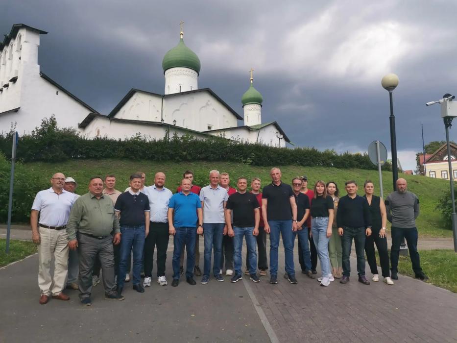 Мероприятие в псковском парке Строителей 