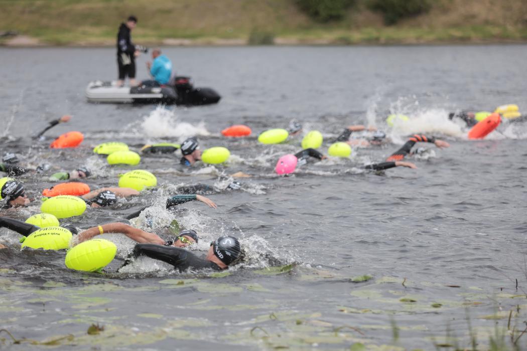 Пятый заплыв на открытой воде Swimcup состоялся в Пскове