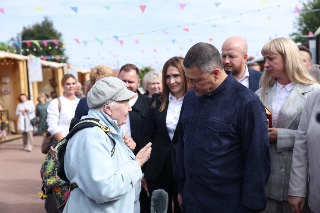 Площадку Витебской области представили в Финском парке Пскова