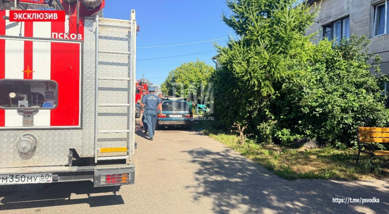 Забытое на плите варенье стало причиной пожара в Псковском районе