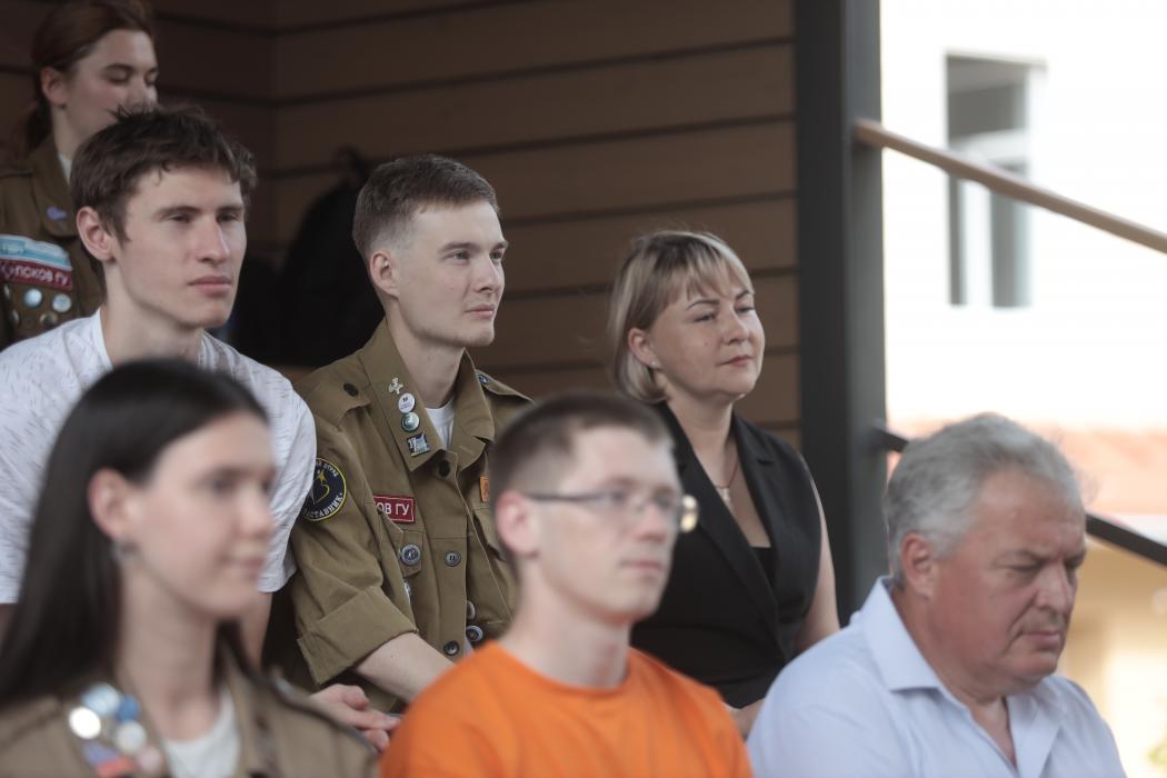 Студенческие отряды Псковской области собрались на парклете ПАИ