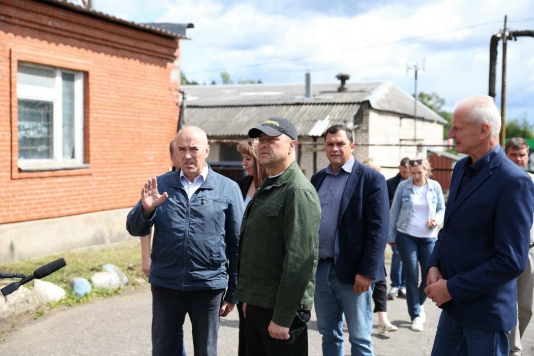 Губернатор проинспектировал котельную №3а в Стругах Красных