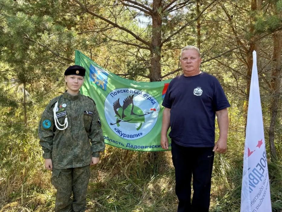 Зампред Заксобрания Псковской области Игорь Дитрих посетил поисковый лагерь «Невельский фронт»