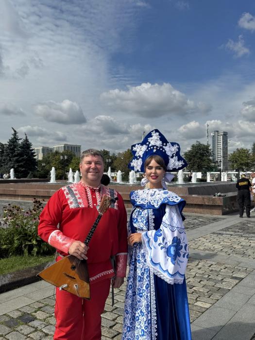 Ансамбль «Сказ» на фестивале «Русское поле» в Москве