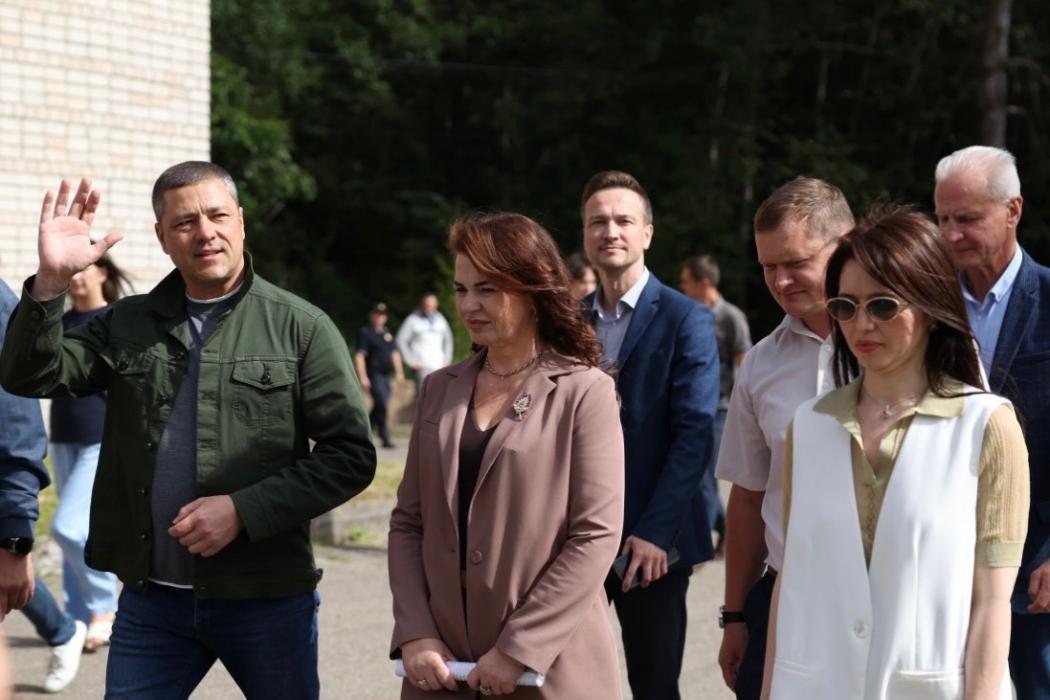 Михаил Ведерников осмотрел восстановленный детский лагерь «Нептун»