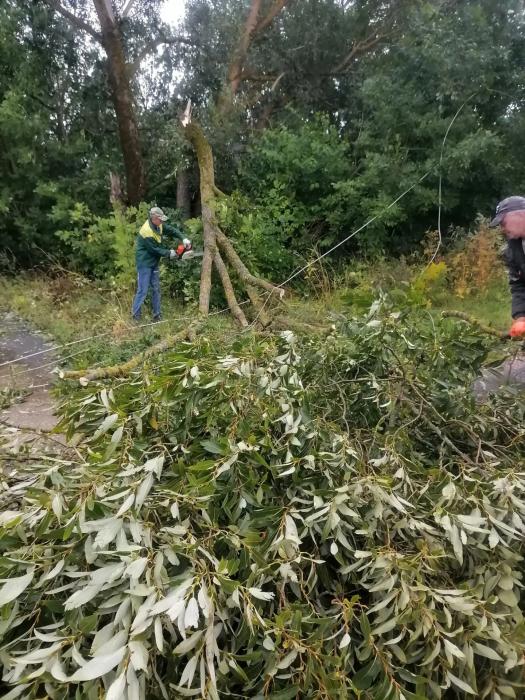 Последствия непогоды в округе 
