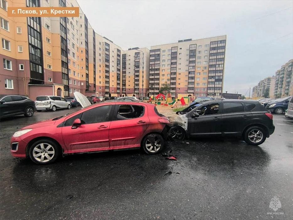 Семь пожаров произошло в Псковской области за выходные