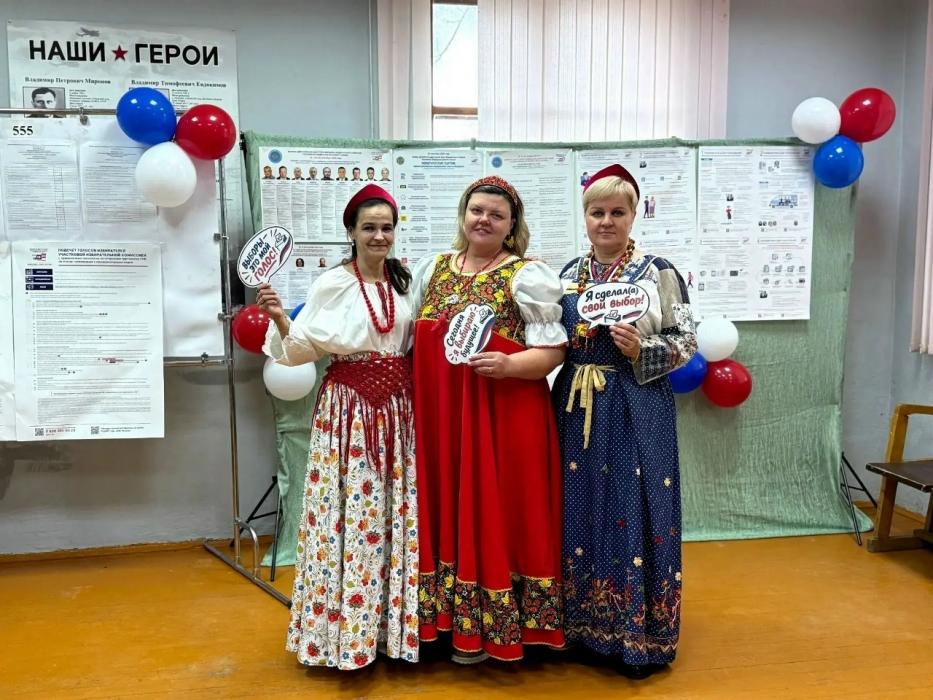 Голосование в районах Псковской области
