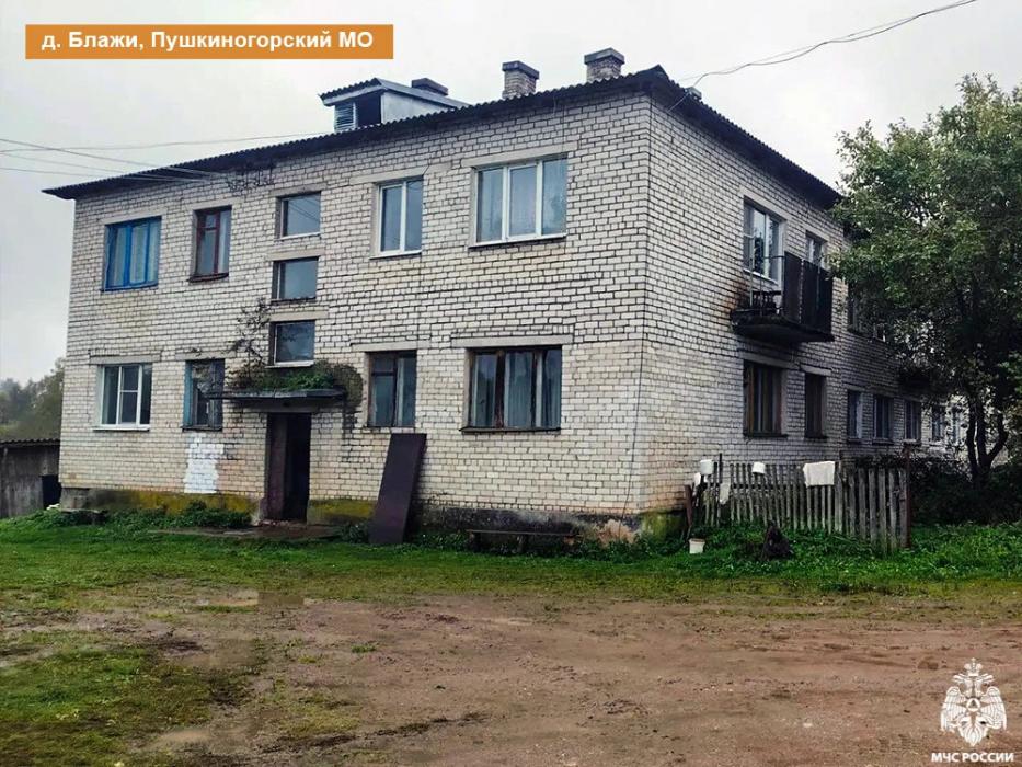 Один человек погиб и один пострадал при пожарах в Псковской области