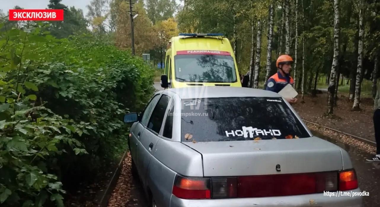 Автомобилист наехал на пешехода в Великолукском районе