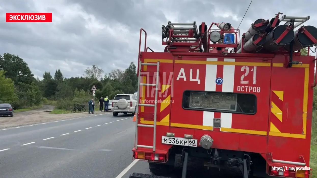 Два человека пострадали в ДТП с фурой в Острове