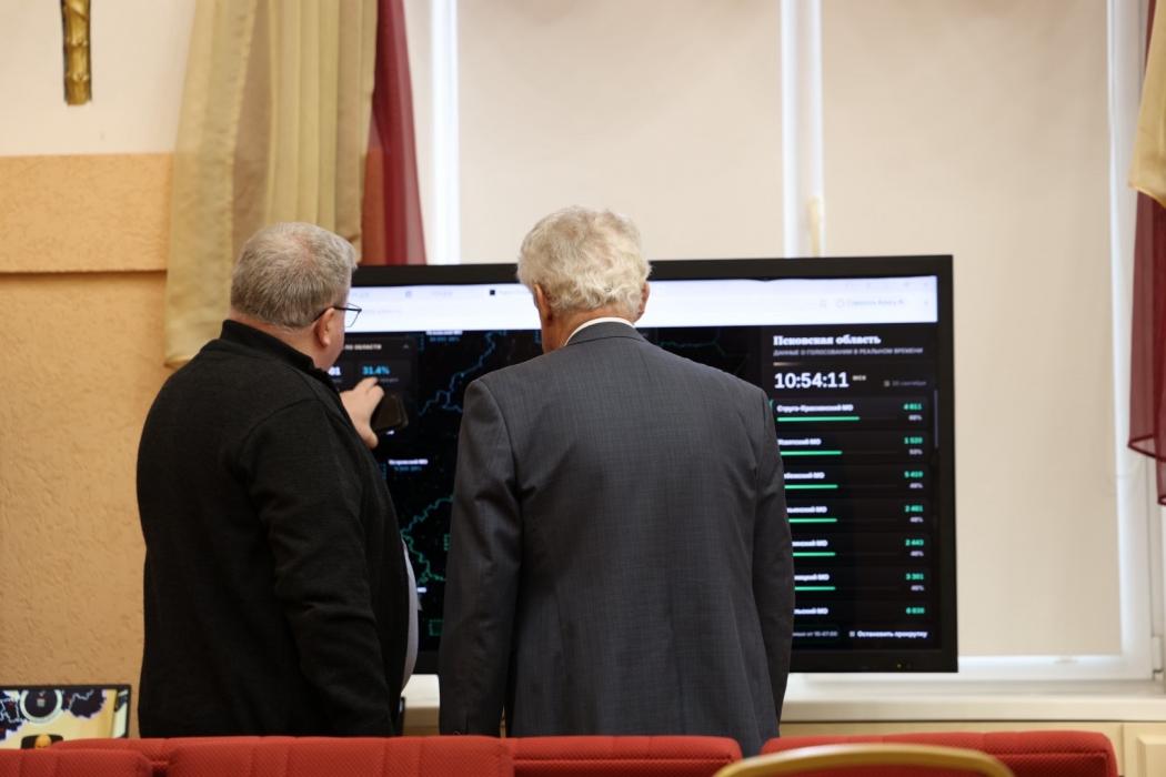 Центр общественного наблюдения Псковской области продолжает работу
