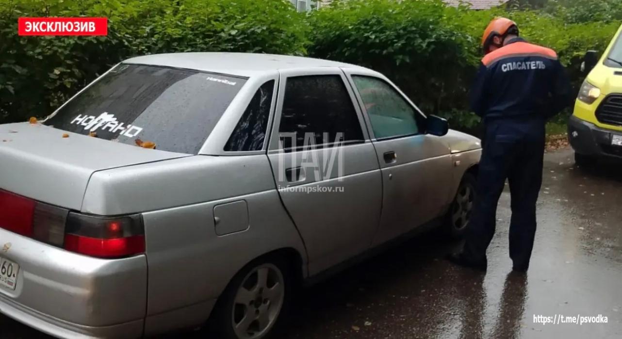 Автомобилист наехал на пешехода в Великолукском районе