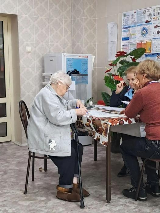 Голосование в районах Псковской области