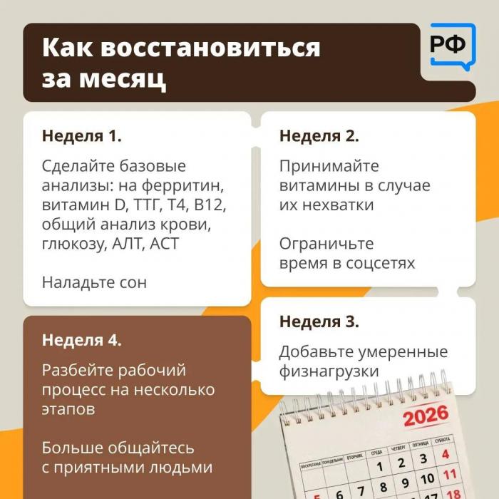 Как справиться с упадком сил, объяснили врачи