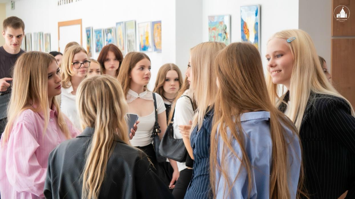 Открытие выставки в Пскове
