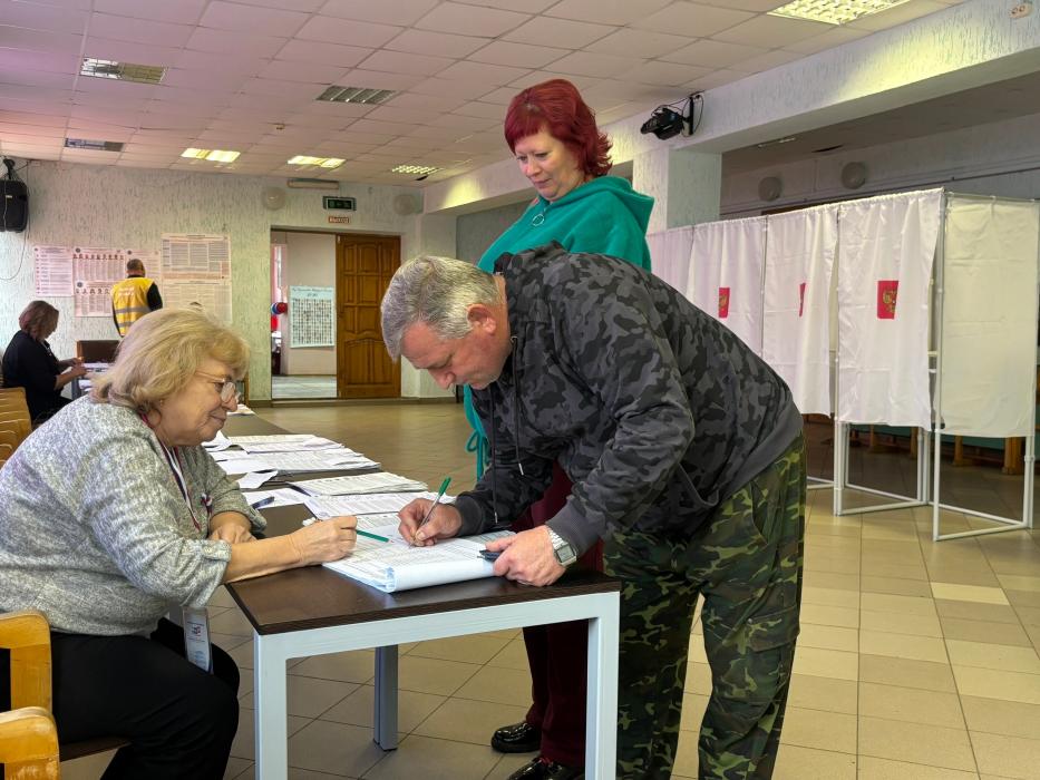 Голосование в районах Псковской области